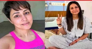 Hina Khan Breast Cancer In Pain 696x398