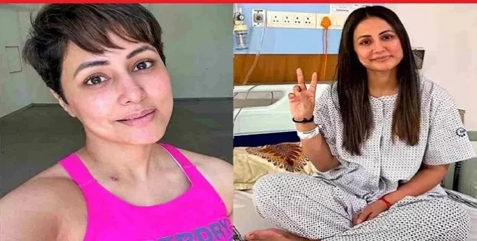 Hina Khan Breast Cancer In Pain 696x398