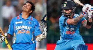 India VS Sri Lanka, India vs Sri Lanka 2nd ODI, Sachin Tendulkar, VIRAT KOHLI, Sports news, cricket, Virat Kohli record, Sachin Tendulkar record, Fastest 14000 ODI runs, Virat Kohli and Sachin Tendulkar, Virat Kohli and Sachin Tendulkar record,