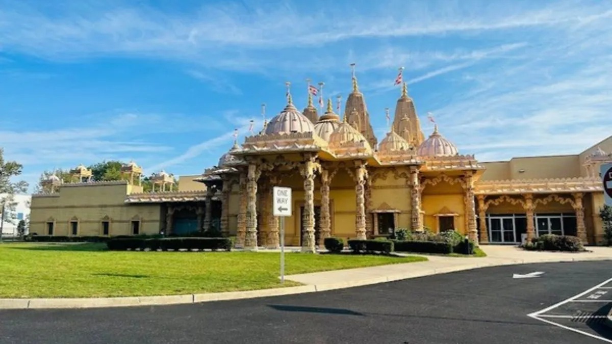 Newyork Hindu Temple Vandalised