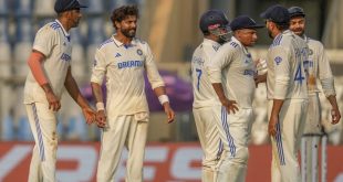 India Vs New Zealand Mumbai Test