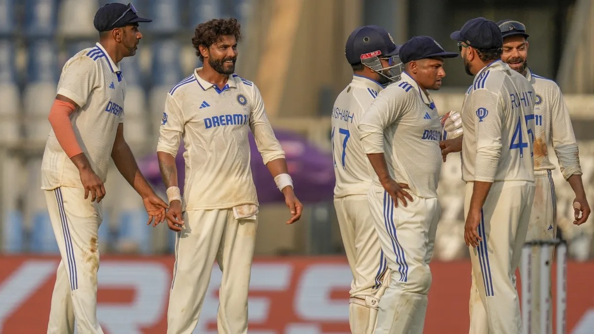 India Vs New Zealand Mumbai Test