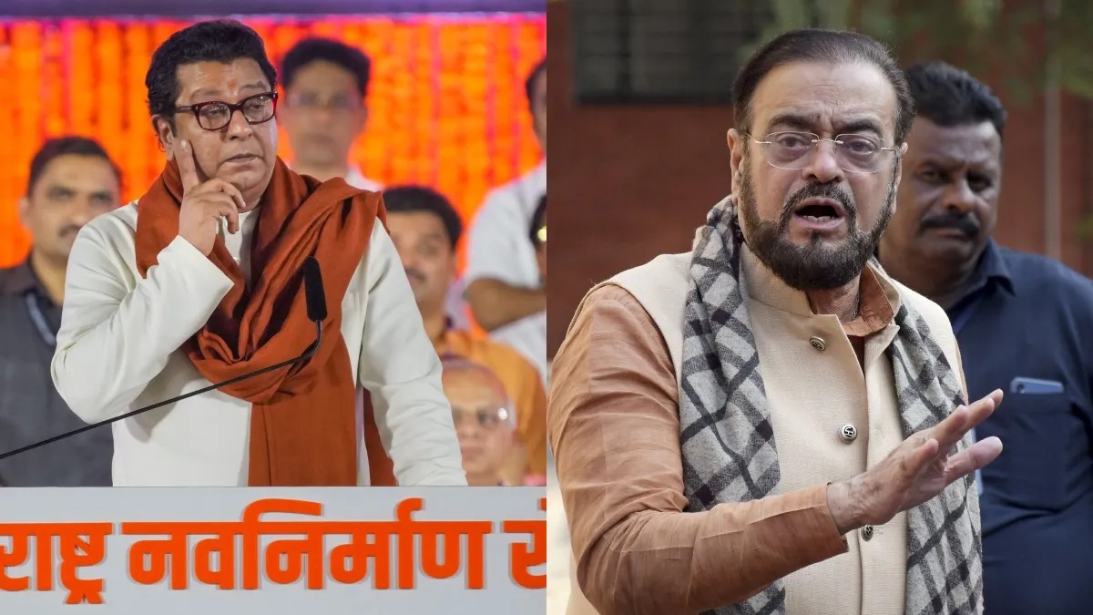 Raj Thackeray And Abu Azmi 17310