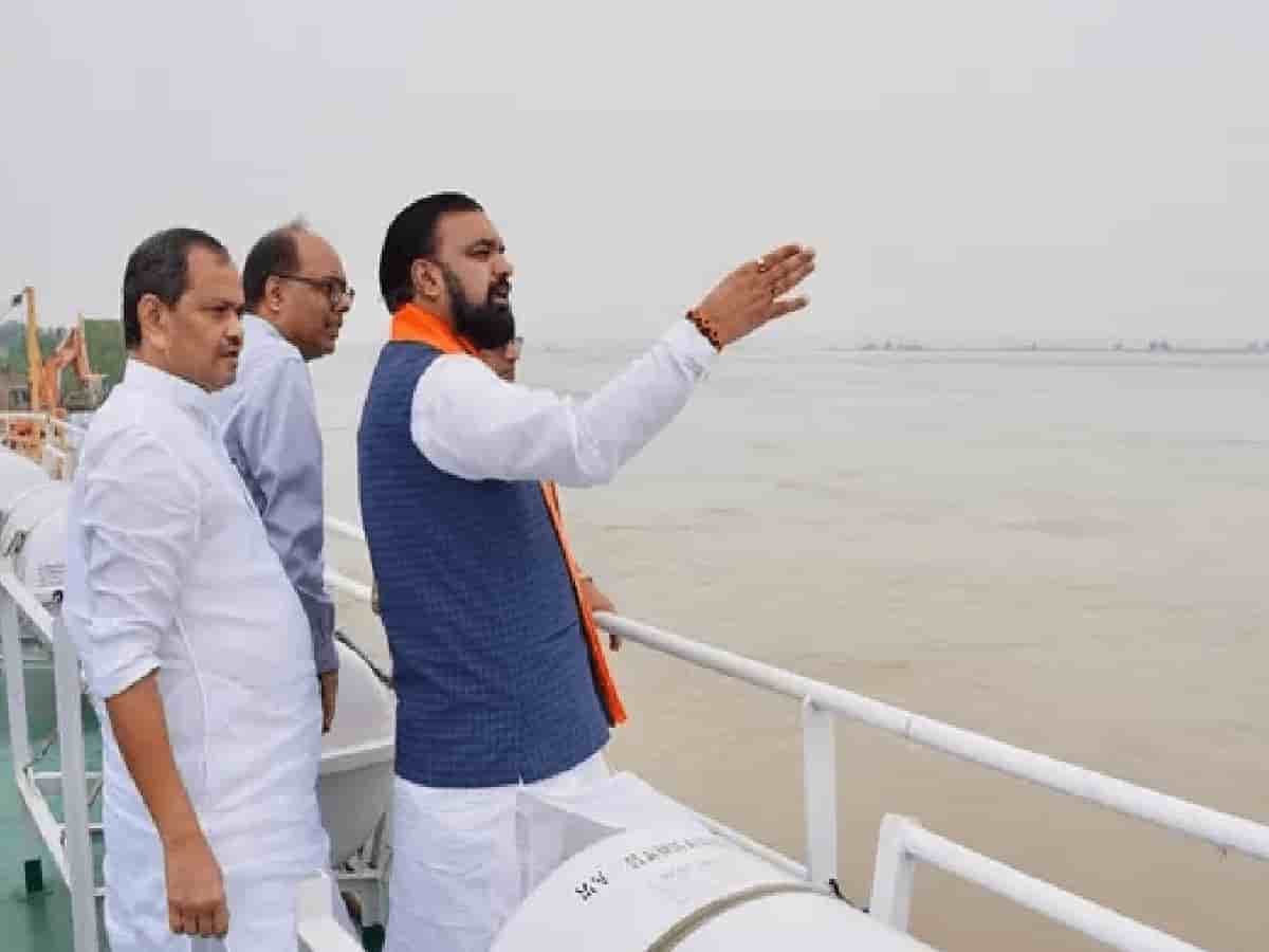 CM Samrat at ground zero: Inspected the Kazikoraiya-Raghopur embankment, rescue work continues on a war footing